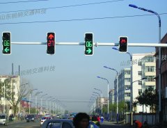 内蒙古交通信号灯施工案例